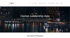 Desktop Screenshot of clarion-leadership.asia